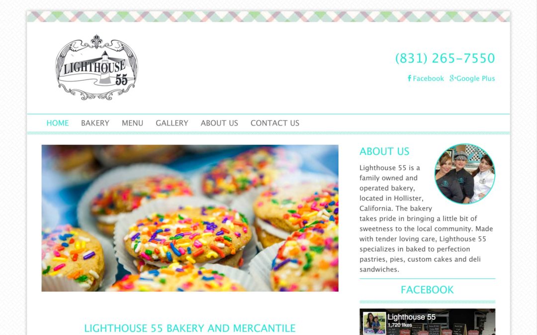 Bakery Website Design