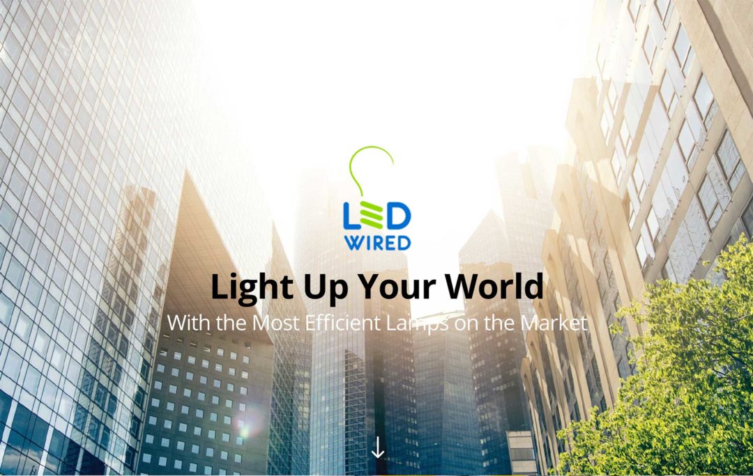 LED Lighting Website Design