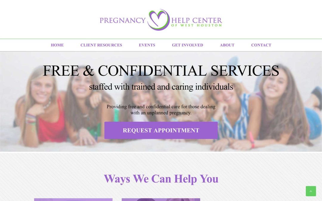 Pregnancy Center Website Design