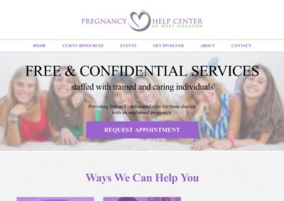 Pregnancy Center Website Design