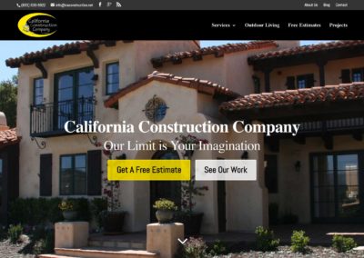 Construction Trade Services Web Design