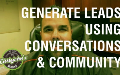 [VIDEO] Generate Leads Using Conversations And Community