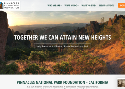 National Park Foundation Website Design
