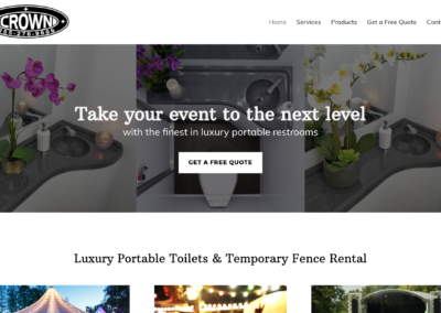 Portable Services Website Design