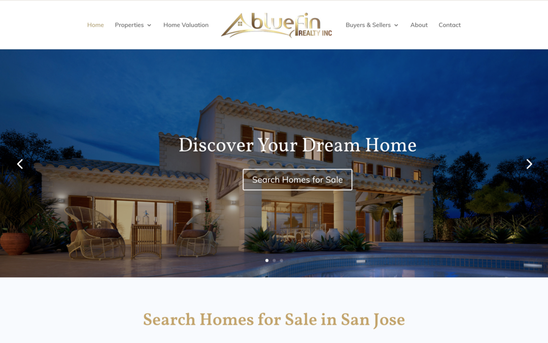 Real Estate Agent Custom Website Design
